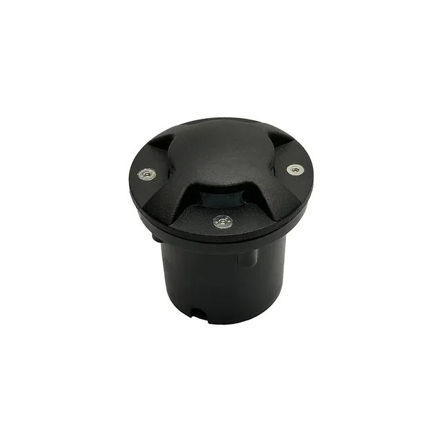 نمای 3 چراغ دفنی فرودگاهی 5 وات چهار جهته رسام(RL105 DR-4)