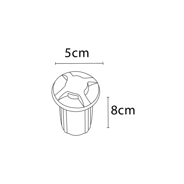 نمای 4 دفنی فرودگاهی چهار جهته یک وات(RL101 DR_4)