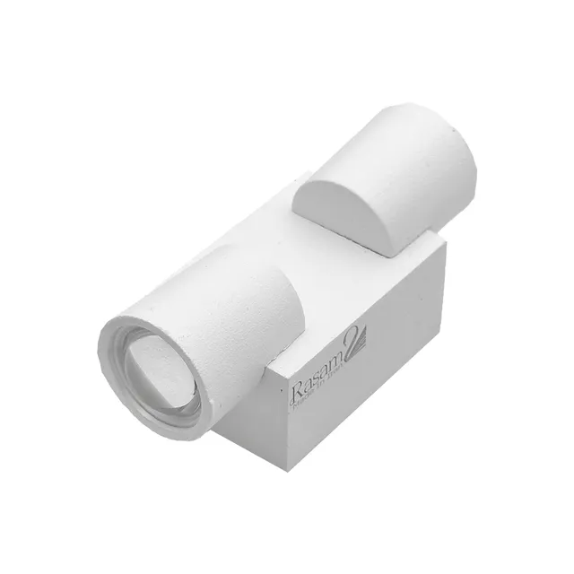 نمای 4 دکوراتیو لوله ای دوطرفه لنز محدب(RL202-2)
