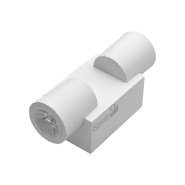 نمای 4 دکوراتیو لوله ای دوطرفه لنز تخت(RL202-2)
