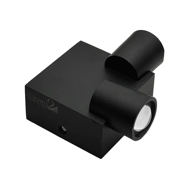 نمای 3 دکوراتیو مربع 90 درجه لنز محدب دو طرفه(RL203-2)