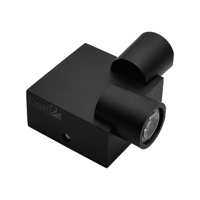 نمای 2 دکوراتیو مربع 90 درجه لنز تخت دو طرفه(RL203-2)