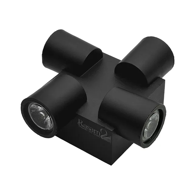 نمای 2 دکوراتیو مربع 90 درجه لنز تخت چهار طرفه (RL203-4)