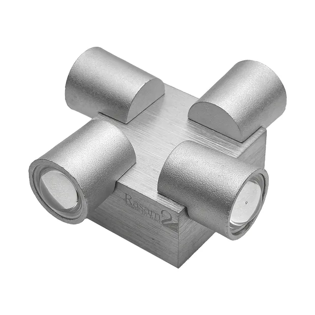 نمای 6 دکوراتیو مربع 90 درجه لنز محدب چهار طرفه(RL203-4)