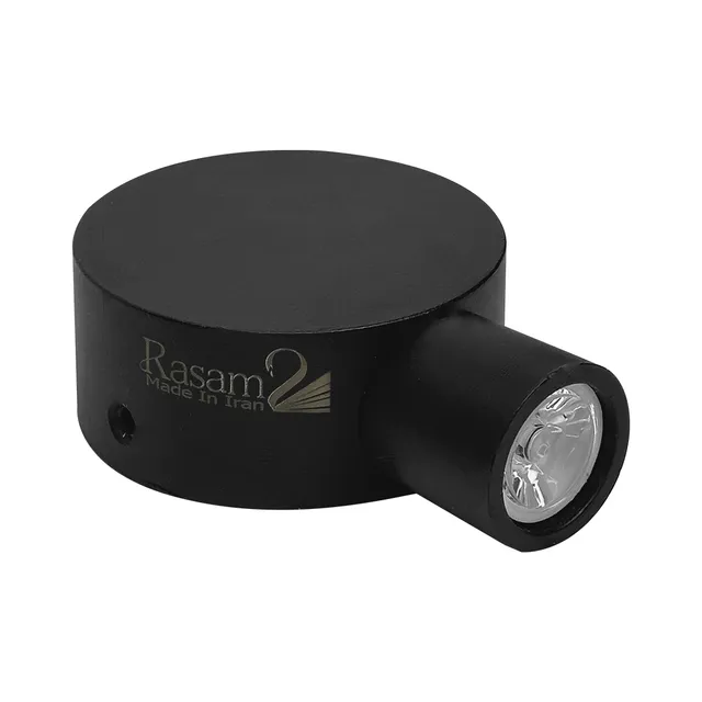 نمای 2 دکوراتیو گرد لوله بلند لنز تخت یک طرفه (RL 204-1)