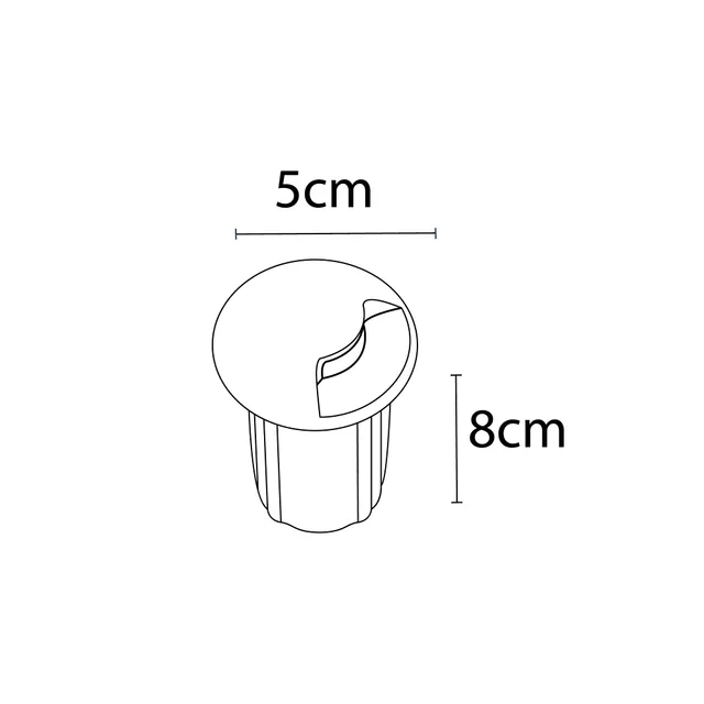 نمای 4 دفنی فرودگاهی یک جهته یک وات(RL101 DR_1)