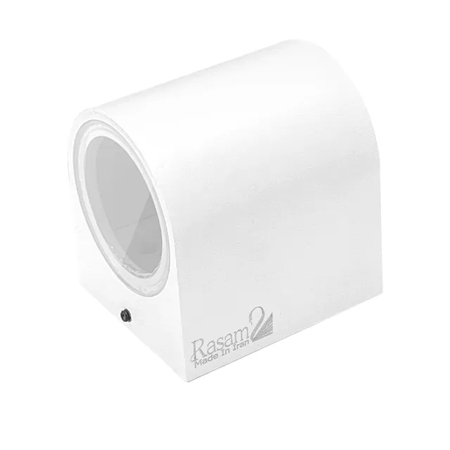 نمای 5 دکوراتیو منحنی یک طرفه لامپ خور(RL208-1CR)