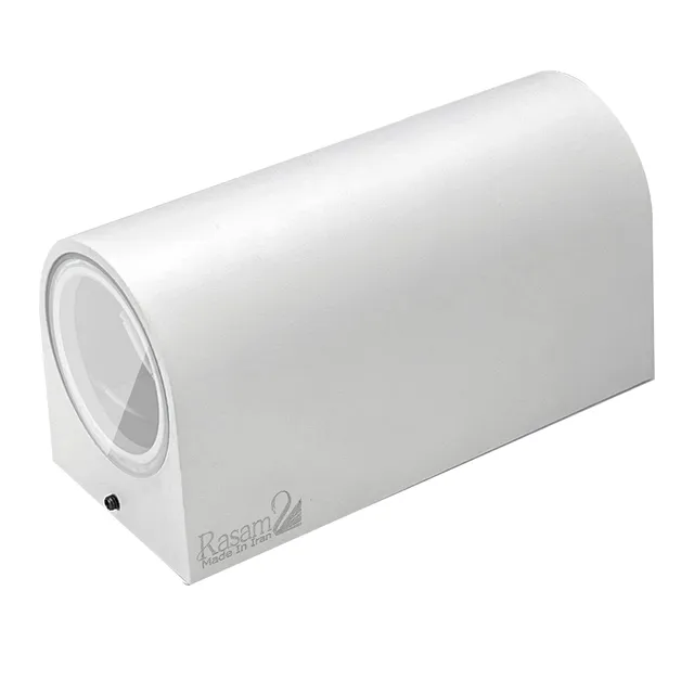 نمای 5 دکوراتیو منحنی دو طرفه لامپ خور(RL208-2CR)