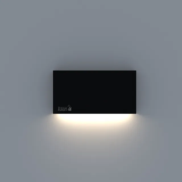 نمای 2 دکوراتیو قطاری فلت(RL210F-13) یک طرفه ۹ وات