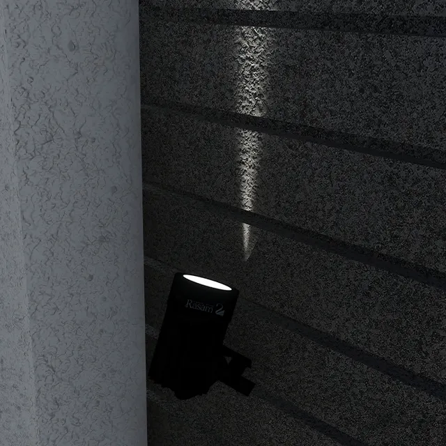 نمای 1 چراغ نمایی 3 وات رسام (RL431) IP65
